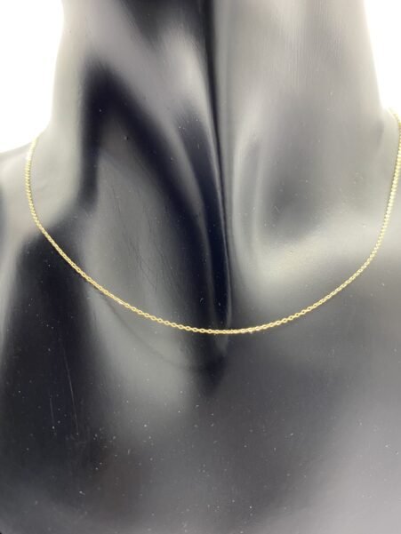 18K Gold Chain Unisex