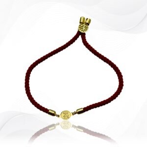 18K Gold Thread Adjustable Bracelet