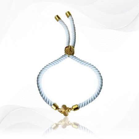 18K Thread Adjustable Clove Design Bracelet