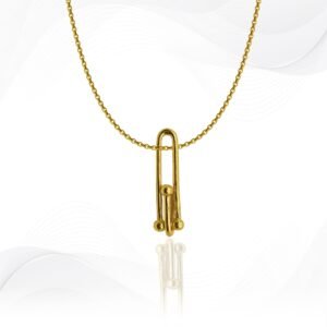 Embellish Gold 18K Clip Necklace