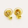 LET1.003 18K Embellish Gold Earrings