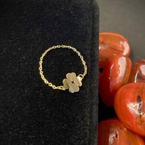 Embellish Gold 18K Gold Flower Ring