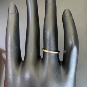 18K Gold Unisex Ring