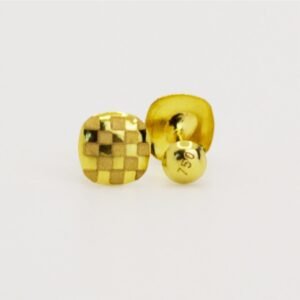 LET1.16-1 Embellish Gold 18K Gold Earrings