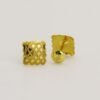 LET1.19-4 18K Embellish Gold Screw Earrings