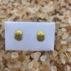 LET1.21-4 Embellish Gold 18K Clip maze Earrings