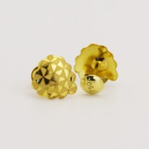 LET1.36-1 18K Embellish Gold Earrings