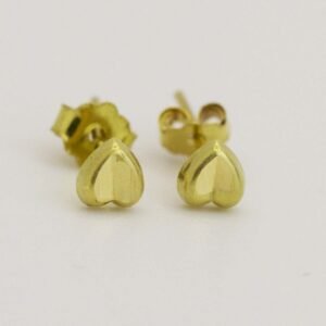 UER1.5-3 Embellish Gold 18K Heart Earrings