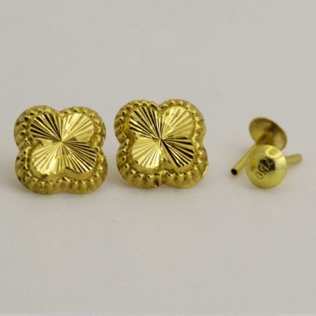 UET1.2 Embellish Gold 18K Gold Earrings