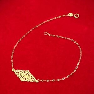 18K Embellish Gold Filigree Bracelet